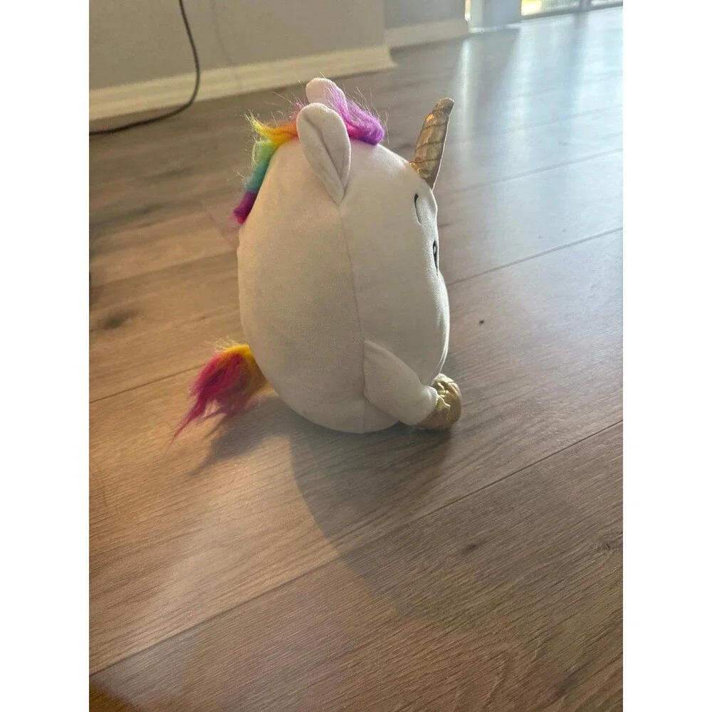 Cute White Unicorn Plush – Super Soft Stuffed Animal